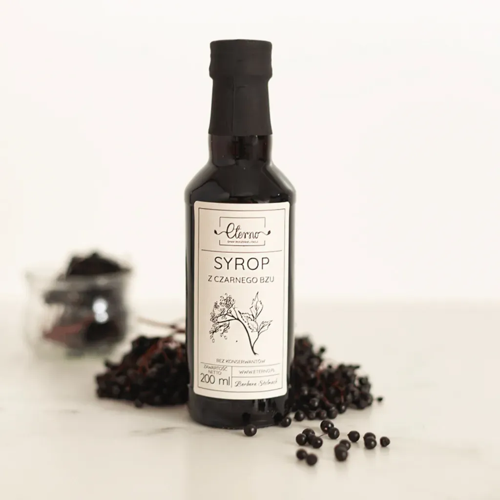 syrop z kwiatu czarnego bzu